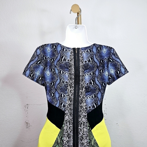 New BCBGMaxAzria Chole Multi-Color Snake Print - Picture 7 of 11